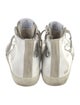 Golden Goose Leather Printed Sneakers