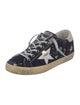 Golden Goose Velvet Printed Sneakers