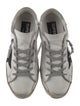 Golden Goose Leather Printed Sneakers