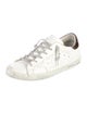 Golden Goose Leather Printed Sneakers