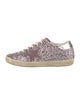 Golden Goose Glitter Distressed Accents Sneakers