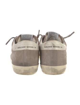 Golden Goose Suede Animal Print Sneakers