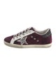 Golden Goose Velvet Printed Sneakers