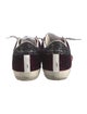 Golden Goose Velvet Printed Sneakers