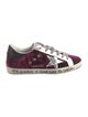 Golden Goose Velvet Printed Sneakers