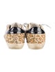 Golden Goose Suede Animal Print Sneakers