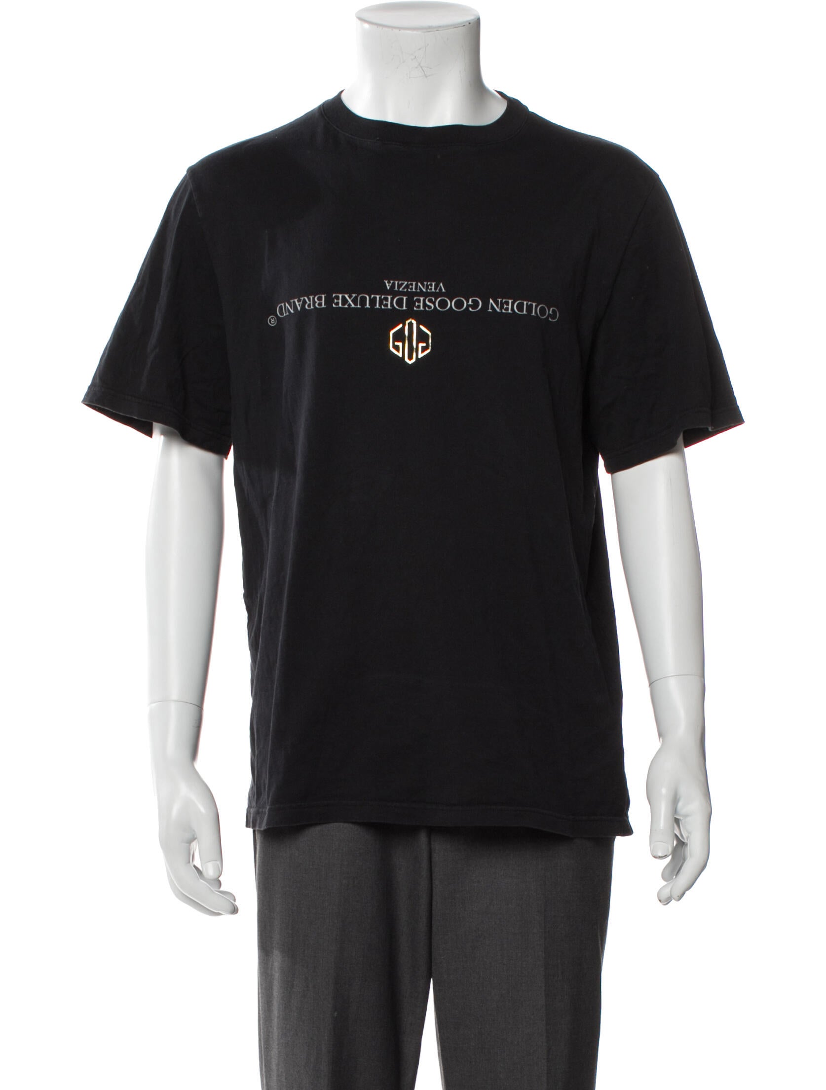 Golden Goose Graphic Print Crew Neck T-Shirt