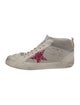 Golden Goose Suede Graphic Print Sneakers
