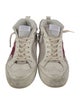 Golden Goose Suede Graphic Print Sneakers