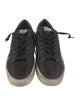 Golden Goose Leather Colorblock Pattern Sneakers
