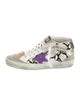 Golden Goose Suede Printed Sneakers