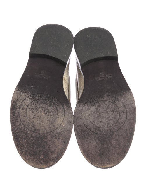 Golden Goose Leather Distressed Accents Loafers