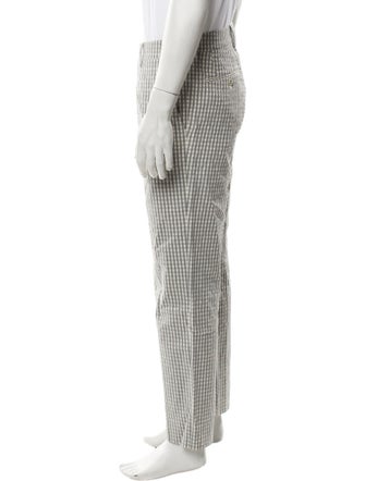 Golden Goose Plaid Print Pants