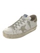 Golden Goose Leather Printed Sneakers