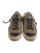 Golden Goose Canvas Printed Sneakers