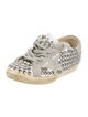 Golden Goose Leather Printed Sneakers