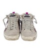 Golden Goose Glitter Printed Sneakers
