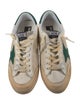 Golden Goose Leather Graphic Print Sneakers
