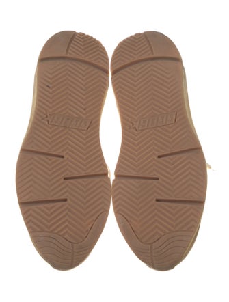 Golden Goose Suede Colorblock Pattern Athletic Sneakers