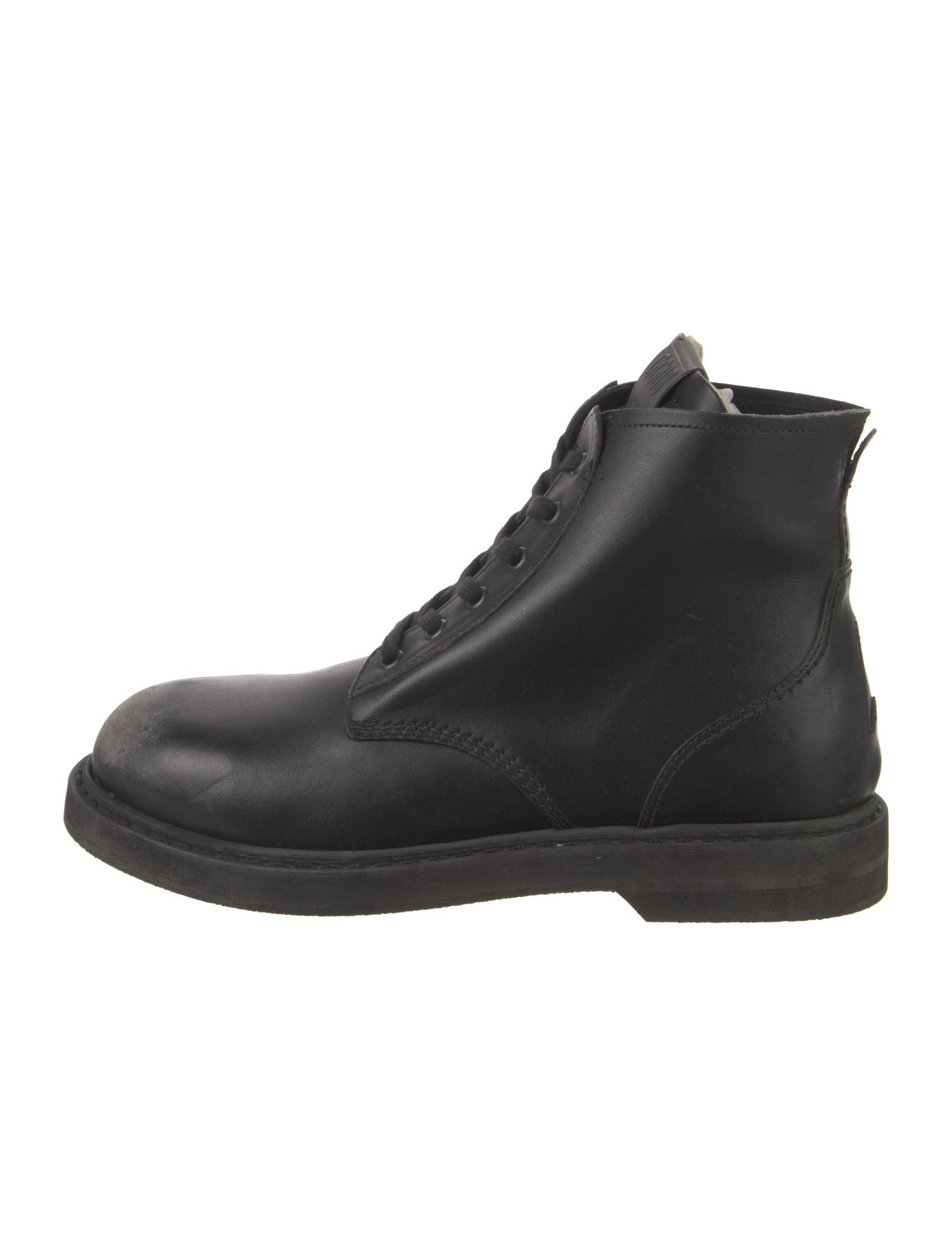 Golden Goose Leather Combat Boots