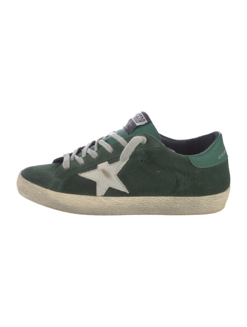 Golden Goose Suede Distressed Accents Sneakers