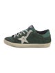 Golden Goose Suede Distressed Accents Sneakers