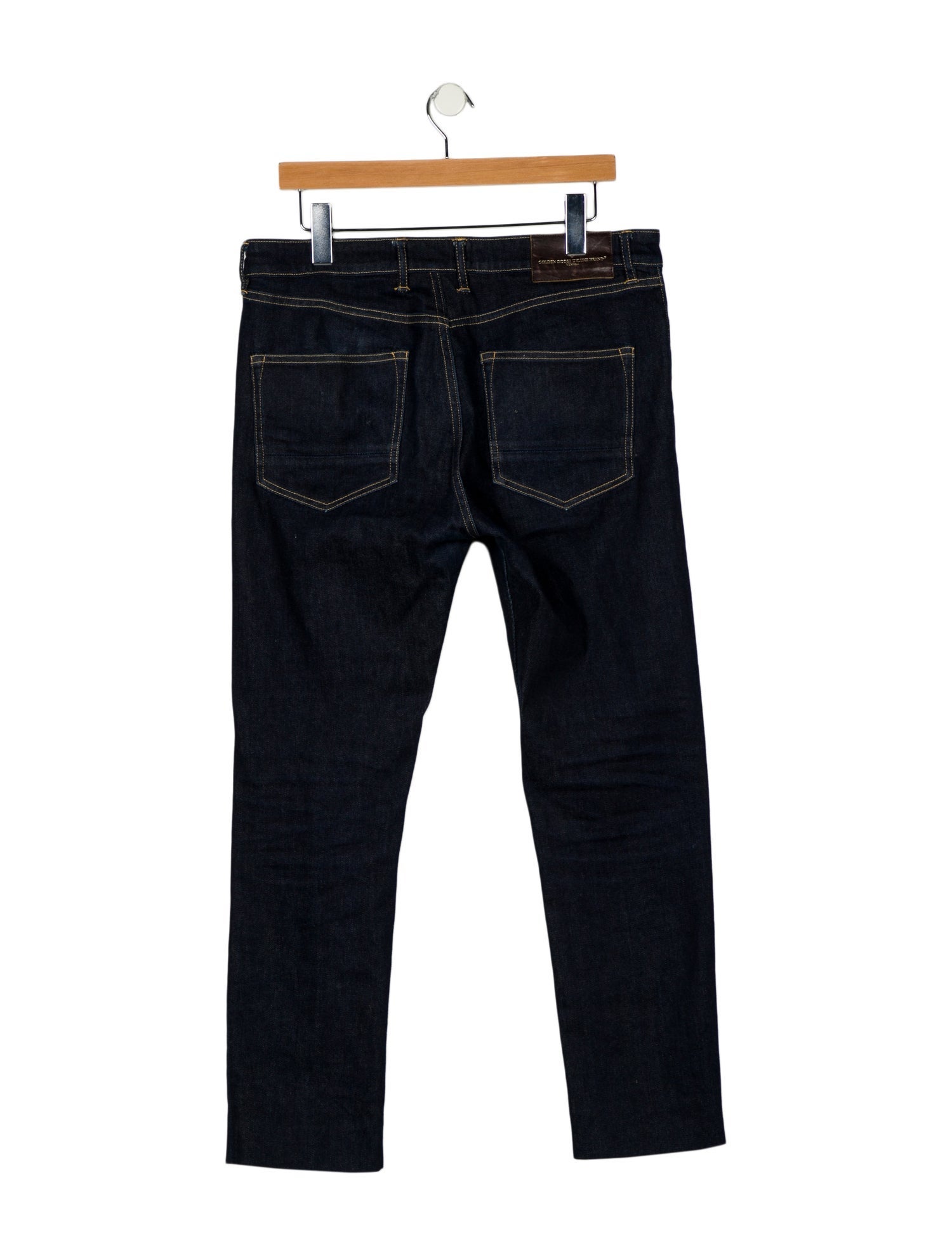 Golden Goose High-Rise Straight Leg Jeans