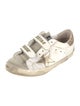 Golden Goose Leather Printed Sneakers