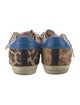 Golden Goose Ponyhair Animal Print Sneakers
