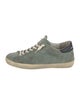 Golden Goose Suede Distressed Accents Sneakers
