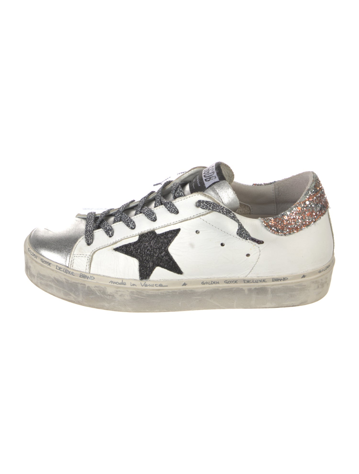 Junya Watanabe Comme des Garçons Leather Perforated Sneakers