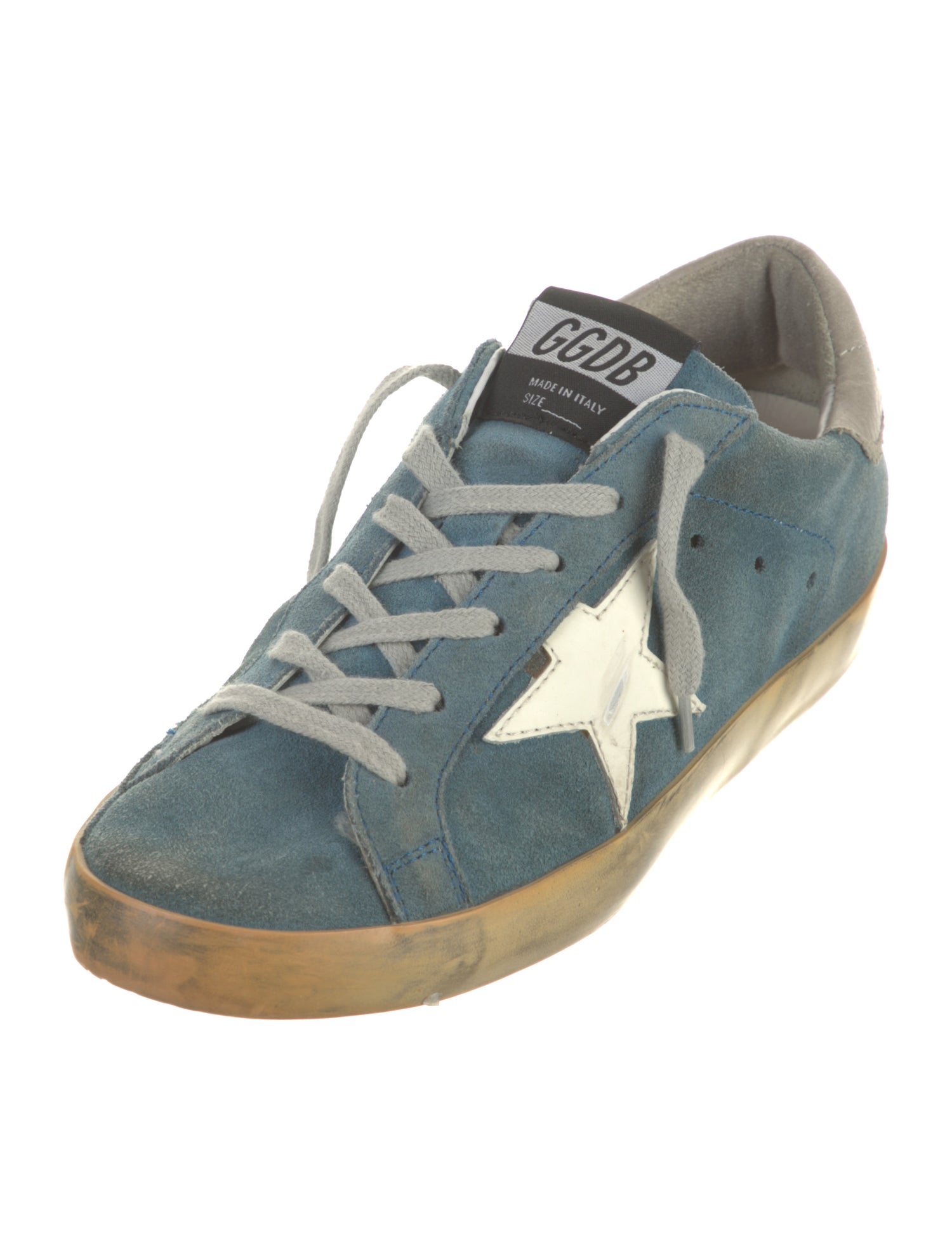 Golden Goose Suede Printed Sneakers