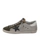 Golden Goose Canvas Colorblock Pattern Sneakers