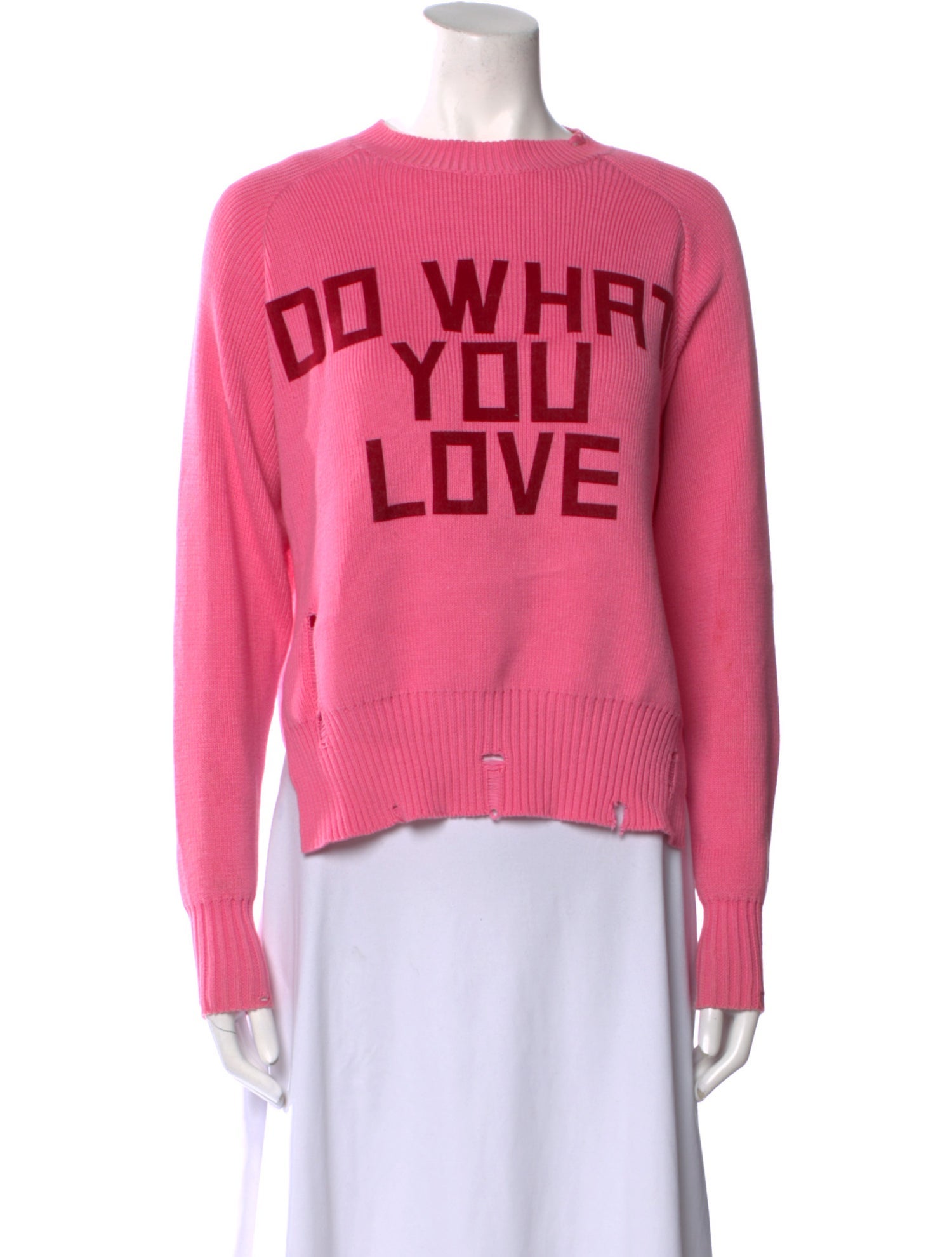 Golden Goose Graphic Print Crew Neck Sweater