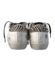 Golden Goose Leather Animal Print Sneakers
