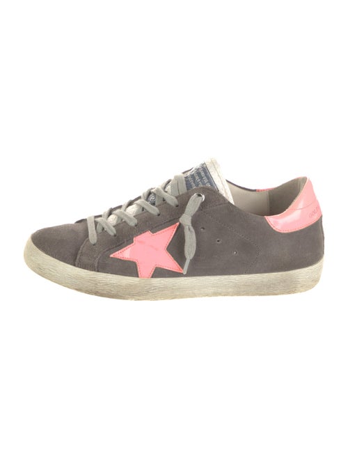 Golden Goose Suede Printed Sneakers