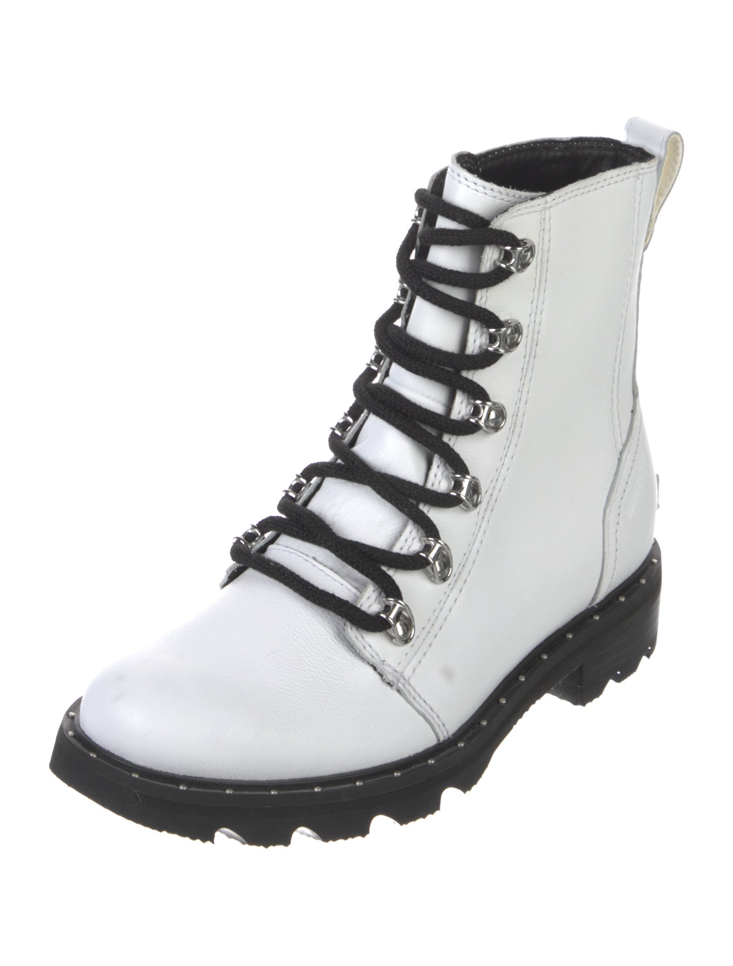 Sorel Leather Combat Boots