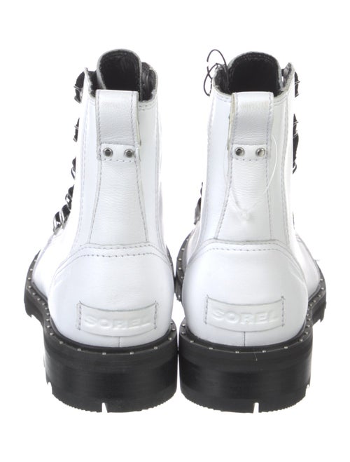 Sorel Leather Combat Boots