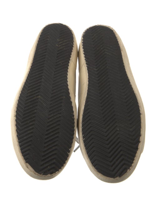 Golden Goose Leather Printed Sneakers