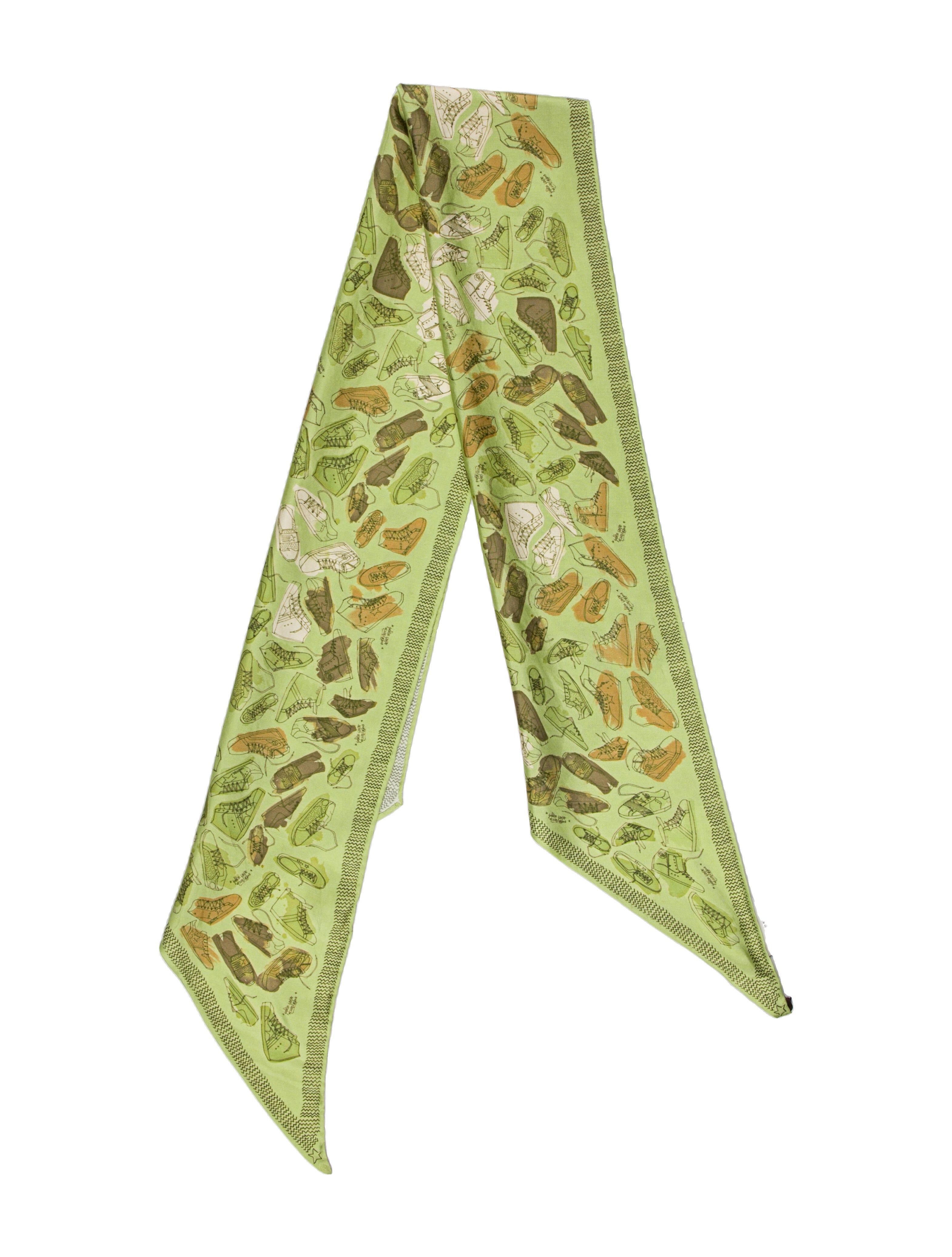 Golden Goose Silk Printed Scarf