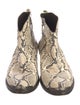 Golden Goose Python Animal Print Western Boots