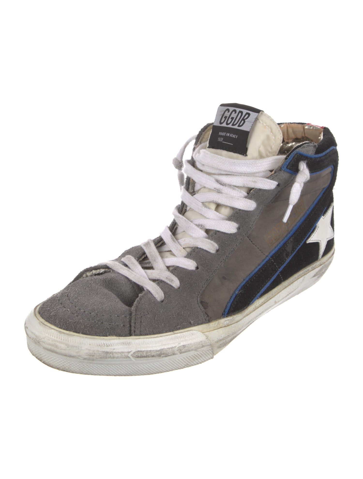 Golden Goose Suede Printed Sneakers