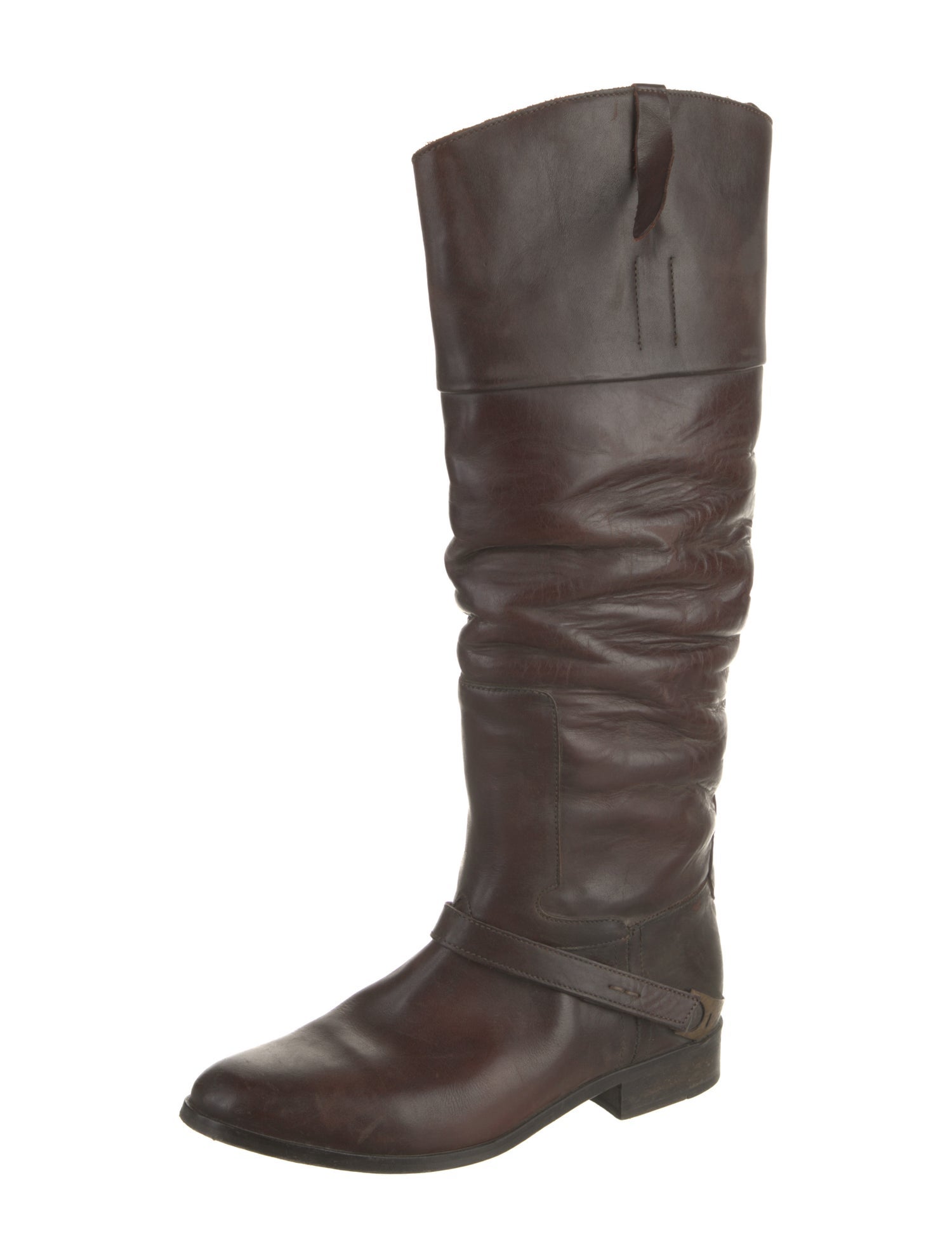 Golden Goose Leather Riding Boots