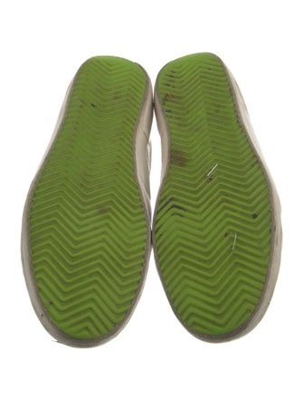 Golden Goose Leather Colorblock Pattern Sneakers