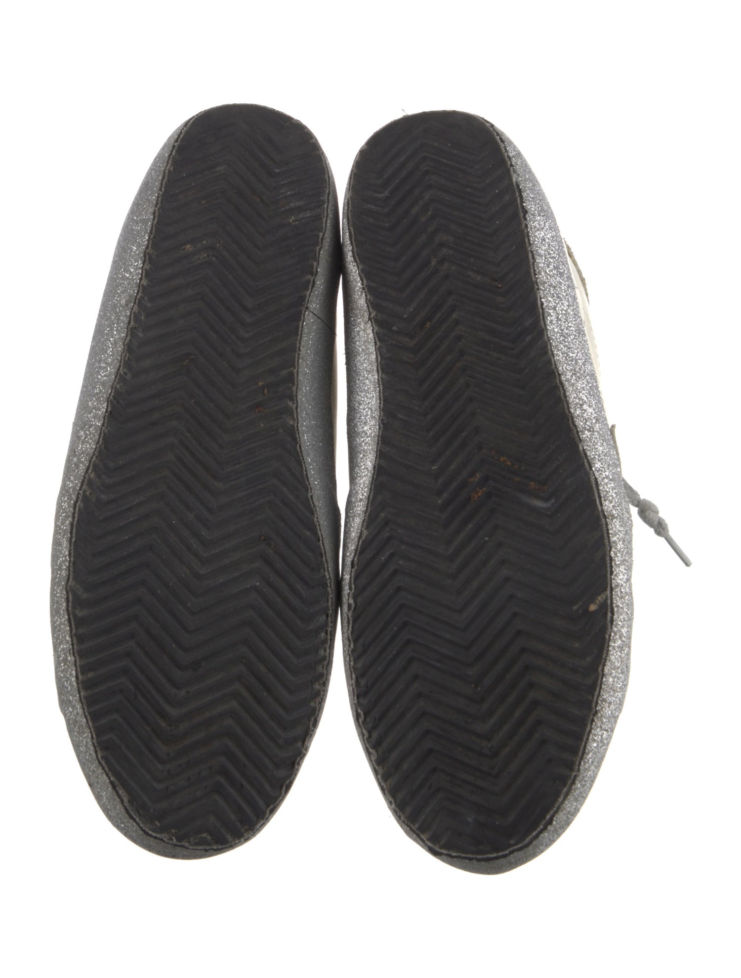 Golden Goose Leather Animal Print Sneakers