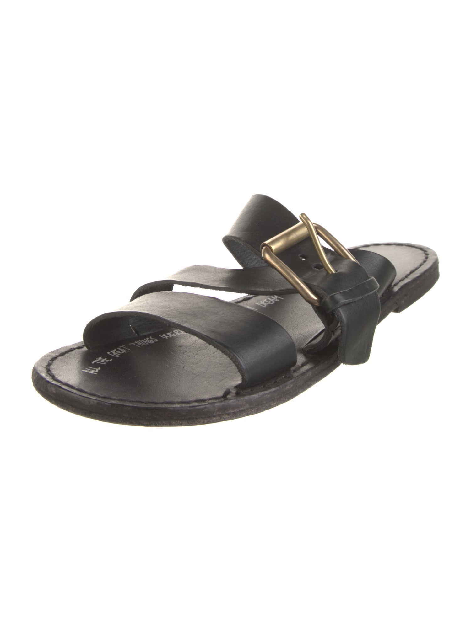 Golden Goose Leather Slides