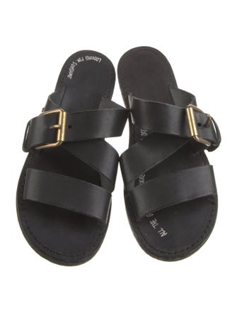 Golden Goose Leather Slides