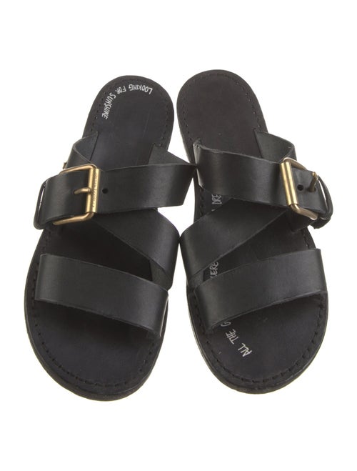 Golden Goose Leather Slides