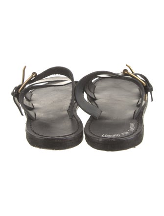Golden Goose Leather Slides