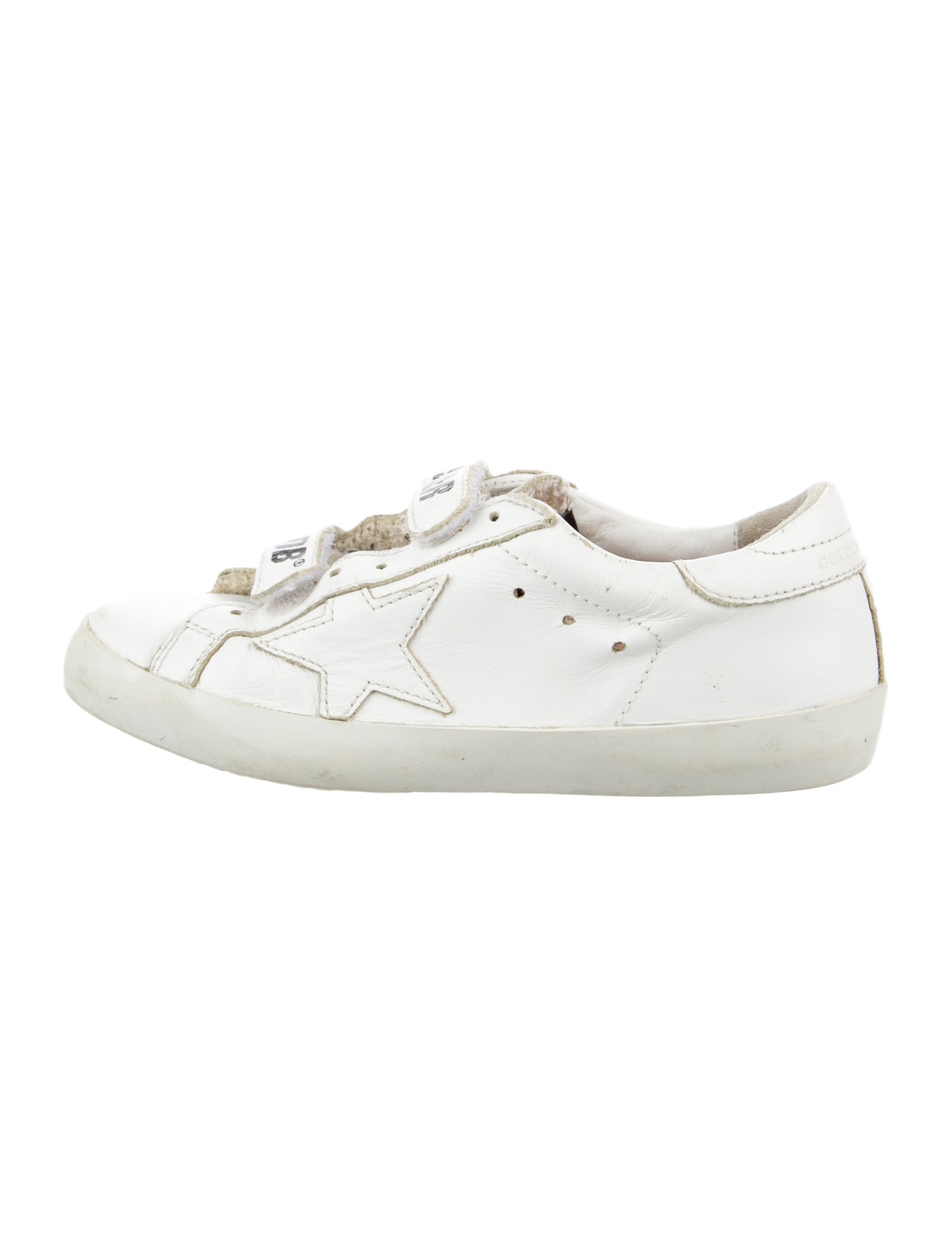 Golden Goose Girls' Leather Super-Star Low-Top Sneakers